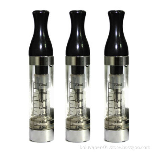 Hot Selling Clearomizers, T2 Holds Up 2.4mL E-liquid with Low-resistance CoilNew